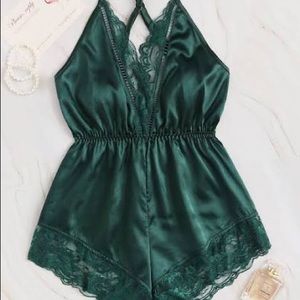 SHEIN Eyelash Lash Lingerie Romper